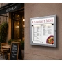 Gablota na menu zewnętrzna 2xA4 do restauracji i hoteli